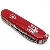 Комплект Ніж Victorinox Ukraine 1.3613_T0010u + Подарункова коробка для ножа 91мм vix-2