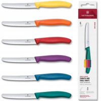 Фото Набір кухонних ножів для томатів Victorinox Swiss Classic Tomato and Table Set 6 шт 6.7836.6C1