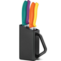 Фото Набір кухонних ножів Victorinox Swiss Classic Cutlery Block Steak Pizza 5 пр 6.7126.4C1