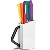 Фото Набір кухонних ножів Victorinox Swiss Classic Utility Block 6 пр 6.7126.6C1